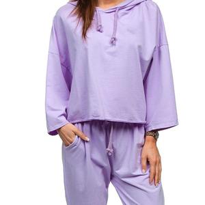 Chándal informal de moda para mujer de talla personalizada de alta calidad para exteriores recién llegado ropa de calle para entrenamiento para invierno - Product Image 5