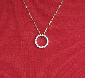 Beau pendentif en diamant Moissanite en or blanc 14 K Excellente coupe Moissanite blanche Utilisation pour pendentif pour hommes et femmes Cadeau pour elle - Product Image 6