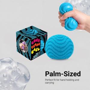 Needoh Maltose Squishy Soft Dough Sensory Fidget Spinner en TPE Portable pour Enfants et Adultes, Jouet Anti-Stress en Forme de Glaçon - Product Image 3