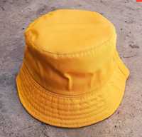 Topi Bucket Unisex 100% Katun Ukuran Besar, Pinggiran Lebar Dapat Disesuaikan, Bordir Logo Kustom, Dapat Dilipat, Kasual, Pesta, Empat Musim, Topi Pelindung Matahari