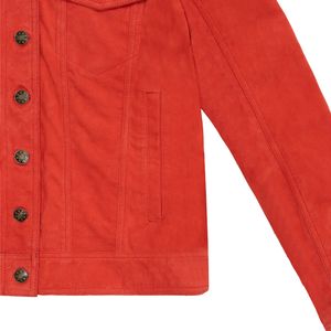 Veste de camionneur d'hiver pour homme en cuir de vache véritable, col montant, fermeture éclair, laiton de qualité supérieure, style urbain, couleurs personnalisables, devant - Product Image 2