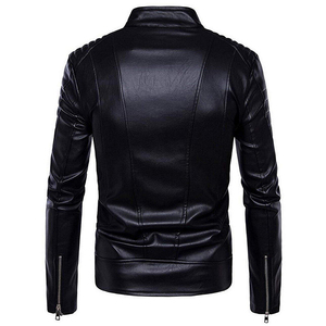 Custom Men Leather <b>Jackets</b> for Men 2023 Genuine Leather <b>Jacket</b> for Men Stylish Leather Sale Product - Product Image 5