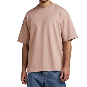 Color sólido Hombres Boxy Fit Tee Streetwear Hombres Boxy Fit Tee Diseño personalizado Hombres Boxy Fit Tee - Product Image 6