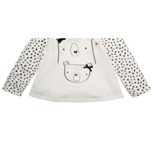 Camiseta de Algodón Blanca First Impressions con Ositos para Niñas Pequeñas, Talla 4T - Product Image 3