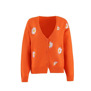 Premium Quality Women's Casual <b>Cardigan</b> Sweater Fashionable Premium Winter Cover Button Custom Design Printed Plus Size Options - Product Image 5