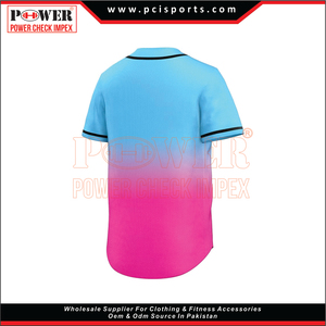 Uniforme de béisbol sudadera calor sublimado impreso malla transpirable hombres bordado personalizado béisbol Jersey - Product Image 3