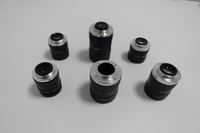 Polariseur d'objectif M30 * 0.5 Lentille de caméra de 30mm de diamètre Caméra optique de microscope en métal pour une utilisation en laboratoire