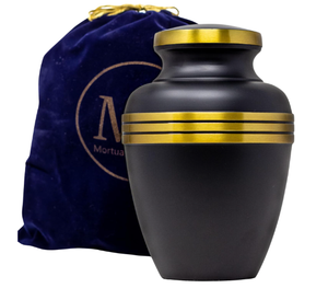 โกศทองเหลืองสำหรับงานศพของมนุษย์โกศโลหะตกแต่งสำหรับใส่เถ้ากระดูกและโอกาสที่ระลึก - Product Image 1