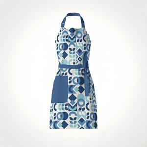Adjustable Cotton Cooking <b>Apron</b> with Front Pockets Unisex Chef <b>Apron</b> for Kitchen <b>BBQ</b> And Baking - Product Image 3