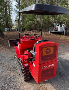 Envío Gratuito, Mini Cargadora Compacta AGT SDA 140t 15hp, Motor con Certificación CE y EPA, Mini Cargadora de Orugas a Gasolina para Todo Terreno - Product Image 2