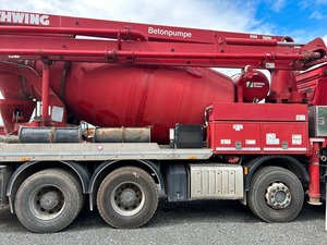 ระบบไฮดรอลิกดีเซลเกียร์อัตโนมัติยูโร5ปั๊มคอนกรีตมือสอง8X4 Mercedes-Benz Z DB4246 - Product Image 5