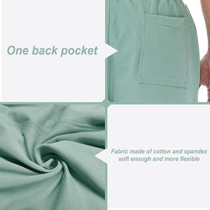 Shorts en coton uni pour hommes, décontractés, pour la course à pied, la gym et l'entraînement, disponibles en toutes les couleurs, vente en gros personnalisée - Product Image 3