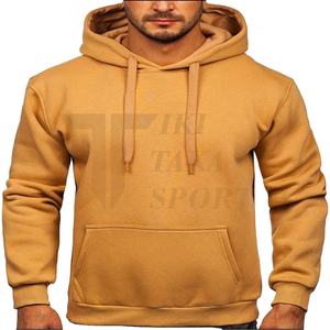 Qualité de luxe hommes pulls à capuche impression bouffante personnalisée Streetwear surdimensionné 100% coton poids lourd - Product Image 1