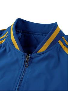 Veste universitaire de baseball surdimensionnée à la mode avec logo personnalisé 2025 broderie pour hommes avec col montant personnalisée pour Letterman - Product Image 5