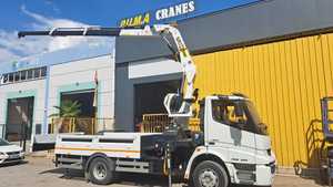 PUMA Marque 5 Tonnes Knuckle Boom Crane Hydraulique Camion Monté Meilleure Qualité pour Machines De Construction Pompe À Engrenages Roulement Turquie - Product Image 5