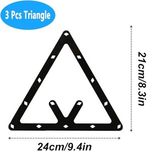 Xmlinco Magic Rack Sheet <span class=keywords><strong>pour</strong></span> billes de <span class=keywords><strong>billard</strong></span>, lot de 6 supports <span class=keywords><strong>pour</strong></span> billes de <span class=keywords><strong>billard</strong></span>, pack combiné <span class=keywords><strong>pour</strong></span> jeux de 8/9/10 billes - Product Image 2