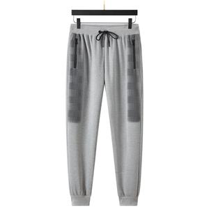 Men's Panel V Cotton/Polyester Tracksuit Set <b>Zipped</b> <b>Pockets</b> | Quick Dry Breathable Sweatshirt <b>Joggers</b> Custom Logo Factory - Product Image 4