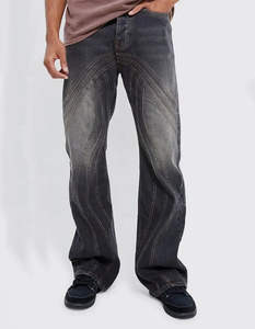 Nouveauté, logo personnalisé, pantalon baggy taille haute cargo multi-poches en toile de qualité supérieure pour hommes - Product Image 1