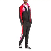 Nuevo Chándal Deportivo de Invierno para Hombre, con Logotipo Personalizado, Reflectante, Tejido Transpirable, con Cierre de Cremallera, Cortavientos de Algodón