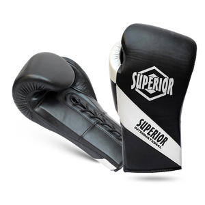 2024 gants de boxe professionnels en cuir PU séchage rapide Logo personnalisé gants MMA pour adultes tailles 8oz 12oz 14oz 16oz salle de sport étanche - Product Image 1