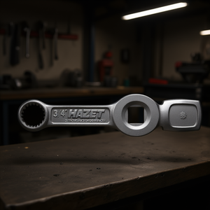 ประแจหกเหลี่ยม Hazet ขนาด 3/4 นิ้ว 12 จุด พร้อมหัวตอก 2 ด้าน สำหรับงานมืออาชีพ - Product Image 3