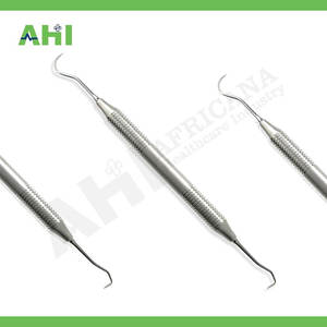 Escariador Dental Manual de Primera Calidad con Certificación CE Clase I, para Dientes Interproximales, Cervicales y Anteriores, Equipo de Acero Inoxidable - Product Image 2