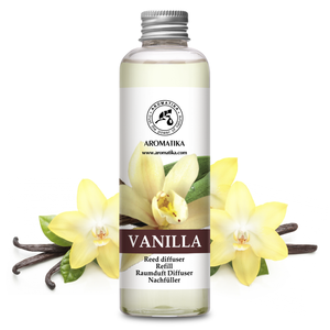 Aromatika Vanilla Aroma <b>Diffuser</b> Refill Liquid 200ml Long Lasting <b>Room</b> Fragrance Reed <b>Diffuser</b> Oil Air Freshener - Product Image 1