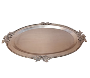 Métal écologique classique pour plaque de chargeur avec technique polie à bord doré pour une fonctionnalité durable pour les fêtes de mariage - Product Image 4