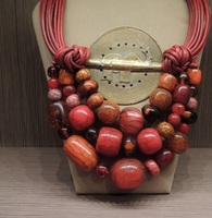Top Vente Bohème Vintage DIY Irrégulier Femmes Collier Charme Résine Perles Déclaration Accessoires Ange Inspiré En Gros