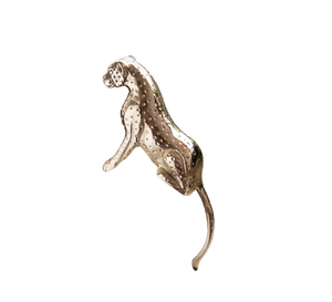 Adorno de Escultura Metálica con Recubrimiento Negro Más Popular para Decoración de Mesa de Oficina, Hotel y Hogar, Adorno de Escultura de Animales - Product Image 2