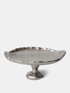 Assiette ronde en aluminium poli de style américain, création antique, écologique - Product Image 4