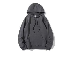 Sweat à capuche unisexe personnalisé en mélange polyester/coton épais avec impression numérique anti-boulochage pour homme – Idéal pour l'hiver - Product Image 4
