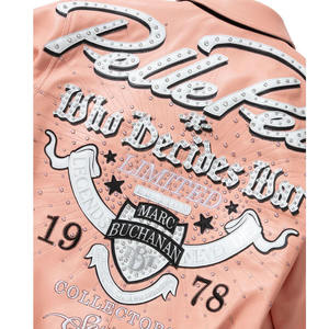 Customized Casual Wear Men's Varsity Jackets with <b>Stand</b> Collar Premium Quality Men Baseball Jacket Available in Different Colors - Product Image 5