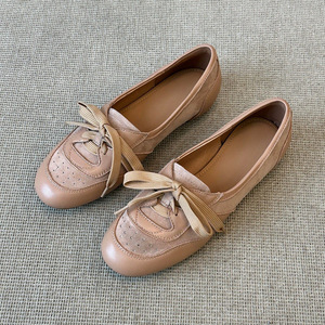 Zapatos planos de lona para mujer, zapatillas informales, mocasines sin cordones, calzado cómodo y transpirable de moda de verano - Product Image 1