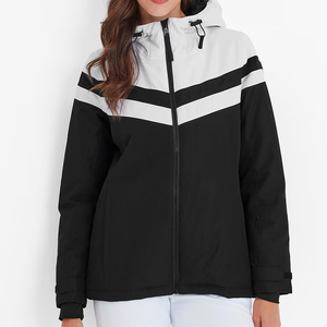 Veste de ski chauffante pour homme |   Fermeture éclair imperméable et coupe-vent |   Combinaison de ski et de snowboard imprimée grande taille - Product Image 2