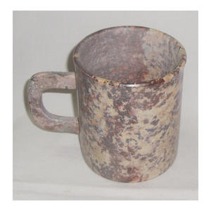 Directo de fábrica de la venta para la exportación en cantidad a granel de increíble brillante de esteatita de productos naturales de color tazas para hoteles Decoración - Product Image 1