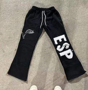 Conjunto Deportivo para Hombre, Sudadera con Capucha y Pantalones Jogger, Lavado Ácido, Bordado Desgastado, Color Sólido - Product Image 6