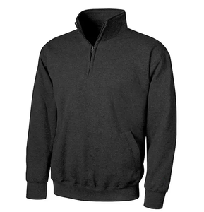2025 Wholesale Men 1/4 Quarter Zip up <b>Hoodie</b> Men's Gym Street Wear Clothing Performance Hop Fitted <b>Hoodie</b> For Man - Product Image 3