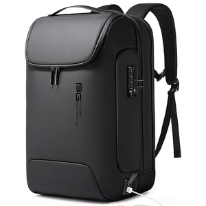 Unisex Waterproof Fashion Business <b>Laptop</b> Backpack with Zipper Closure Fits <b>17.3</b> <b>Inch</b> Notebook for Travel - Product Image 1