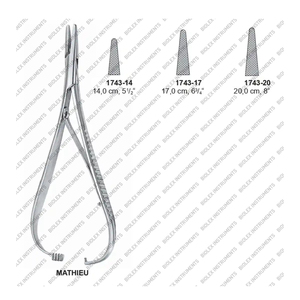 Pince hémostatique manuelle professionnelle pince porte-aiguille Instruments chirurgicaux en acier inoxydable Instruments chirurgicaux de base de sécurité - Product Image 1