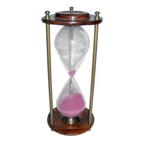 Reloj de arena con latón náutico marítimo, temporizador de arena, brújula, artículo de Metal promocional, mesa, artículo de latón, diseño único, buena calidad - Product Image 1