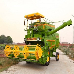 Factory Combine Harvester Agriculture Machinery For Rice And Wheat Cheap Combine Harvester 5 Rows