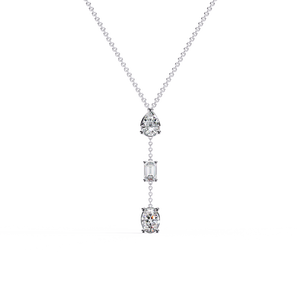 Collar de Diamantes Cultivados en Laboratorio para Niñas en Oro de 18k - Product Image 4