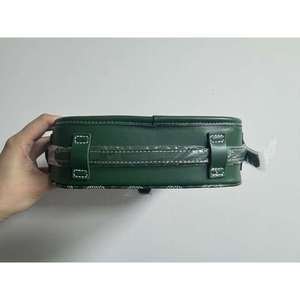 Bolso Bandolera Clásico de Marca OEM, Inspirado en Diseñadores, Unisex, Cuero PU Genuino, Correa de Hombro Ajustable, Portátil, Capacidad de 1-2L, Otoño - Product Image 3