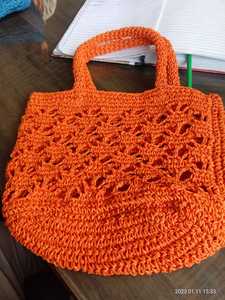 Bolso de Macramé de Algodón Color Marfil Hecho a Mano con Asas Tejidas, Bolso Boho para la Playa, Uso Diario, Compras, Accesorios de Moda y Estilo de Vida Ecológico - Product Image 5