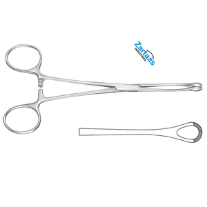 Pinces à tissus Williams en acier inoxydable de haute qualité Fenest 16cm / 6.25 "Fabricant d'instruments chirurgicaux - Product Image 2