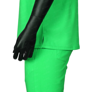 Tenues d'infirmière Blaze Fight Wear à col montant, ensembles de blouses d'hôpital à manches courtes en sergé polyester/coton, unisexe, OEM - Product Image 5