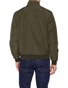 Chaqueta Bomber Casual Delgada Unisex para Hombre, Personalizada con Estampado de Descarga en Lona, Tallas Grandes, Cierre de Cremallera, Algodón y Piel de Vaca - Product Image 6