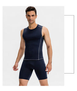 Nouveaux shorts de sport pour hommes 2025, prix de gros, personnalisables OEM, compression, décontractés, respirants, séchage rapide, coton haute élasticité - Product Image 2