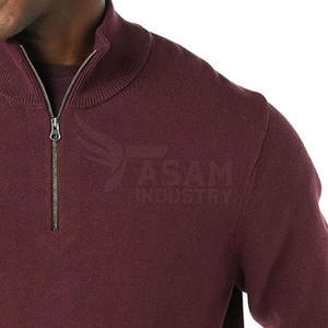 Custom Heavyweight <b>Quarter</b> <b>Zip</b> Sweatshirts High Quality <b>Quarter</b> <b>Zip</b> Sweatshirts For Online Sale 2026 - Product Image 6